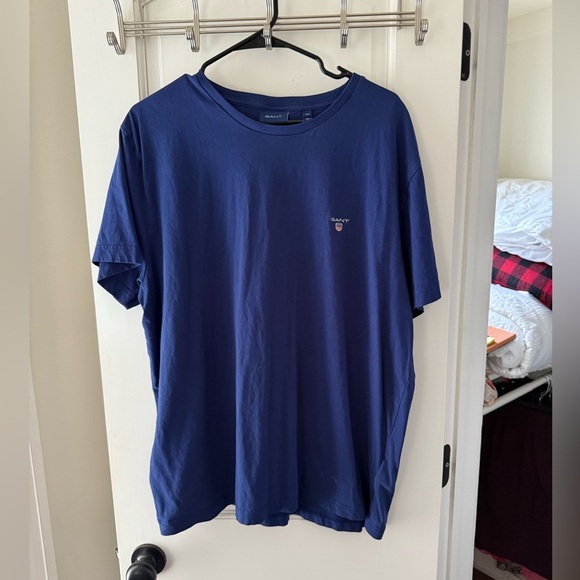 GANT Men's Navy Blue T-Shirt - Picture 4 of 8